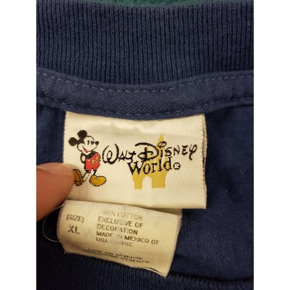 Disney Magic Music Days Mens Blue Short Sleeve T-Shirt Size Extra Large Cotton - Picture 4 of 8